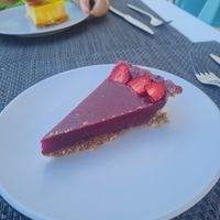 Red Berry pie at Veggie Cafe in Albufeira