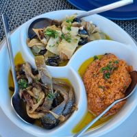 Mezze at Veggie Cafe in Albufeira