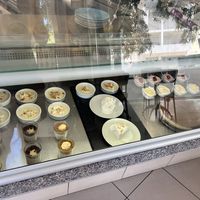 Dessert selection  at Veggie Cafe in Albufeira