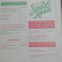 Menu 2 at Veggie Cafe in Albufeira