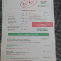Menu 3 at Veggie Cafe in Albufeira