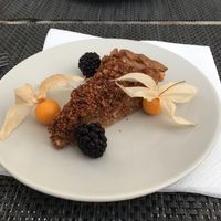 My tart! All ingredients locally sourced / home grown at Veggie Cafe in Albufeira