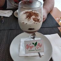 Vegan tiramisu  at Veggie Cafe in Albufeira