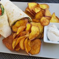 Wrap  at Veggie Cafe in Albufeira
