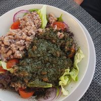 Bean algae salad at Veggie Cafe in Albufeira