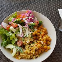 Buddha bowl at Veggie Cafe in Albufeira