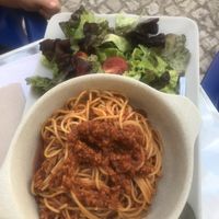 Spaghetti  at Veggie Cafe in Albufeira