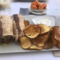 Wrap at Veggie Cafe in Albufeira