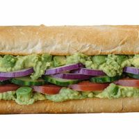 avocado sandwich  at Which Wich in Port St Lucie