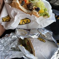 I had the Black bean sub which was amazing 
Definitely will go back  at Which Wich in Port St Lucie