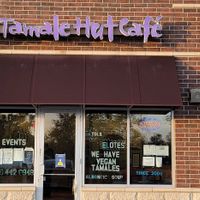Vegan Tamales! at Tamale Hut Cafe in Riverside