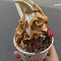 Vegan peanut sauce at YOMARO in Dusseldorf