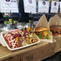 Options at Big V - Victoria Park Market in East London