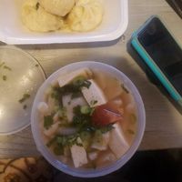 tofu noodle soup! at Anyetsang's Little Tibet Restaurant in Bloomington