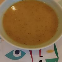 Crema de verduras at La Brava in Ourense