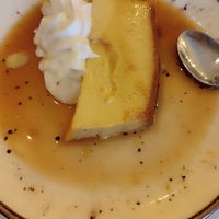 Flan de huevo at La Brava in Ourense