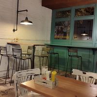 Interior at La Pepita Burger Bar in Ourense