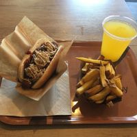 New York Dog Menu at Voodies in Vienna