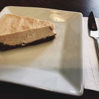 Vegan Cheesecake with Lemon  at Entropi Cafe in Istanbul