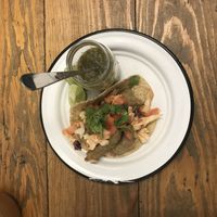 Vegan Baja Tacos 🌮  at Vida Atemporal in Monterrey