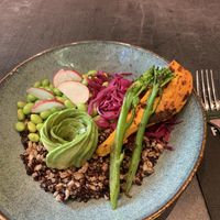 vegan bowl at The Avocado Show - Stalpertstraat in Amsterdam