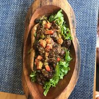 BBQ mushroom at Blueberry Cafe in Newark