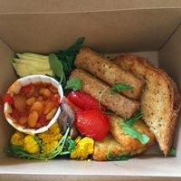 GF full english  at Humblest of Pleasures in Hebden Bridge