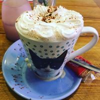 Hot chocolate! at Humblest of Pleasures in Hebden Bridge