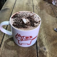 Hot Chocolate  at Humblest of Pleasures in Hebden Bridge