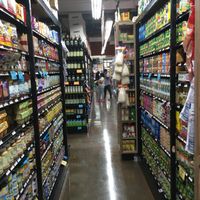 One of the various aisles at Brooklyn Fare in Brooklyn