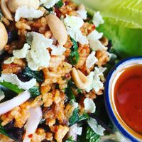 Yum Khao Tod  at Bangpop in Melbourne