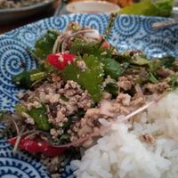 The Tofu Larb was delicious! at Bangpop in Melbourne