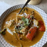 Yellow curry. So good! at Bangpop in Melbourne