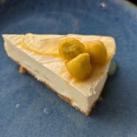 Apple cheesecake at Oxo Tower Restaurant in South East London