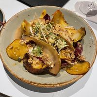 Harlequin squash (seasonal set menu starter)  at Oxo Tower Restaurant in South East London