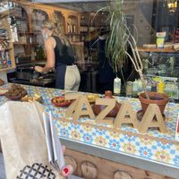 Outside at Za Zaa Barfi - Gerbergasse in Basel