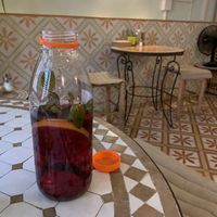 Pomegranate basil lemonade  at Za Zaa Barfi - Gerbergasse in Basel