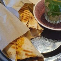 Moussaka Falafel Wraps at Za Zaa Barfi - Gerbergasse in Basel