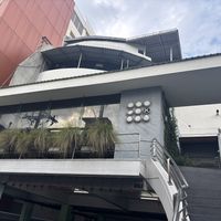 This is what the outside looks like as it doesn’t actually say the name of the restaurant  at Ok Shabu Shabu in Bangkok