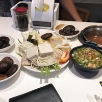 Normal order at Ok Shabu Shabu in Bangkok