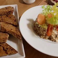 Berenjena ahumada at Casa Albets in Lladurs