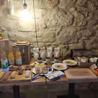 Breakfast buffet at Casa Albets in Lladurs