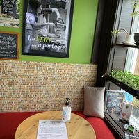 Inside at Le Vert a Boire in Sainte-anne-des-monts