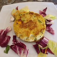 Hamburguesa... Enorme at Trattoria Di Mirko in Alghero