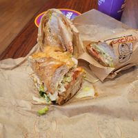 301 chicken teriyaki yummy at Ike's in Tustin