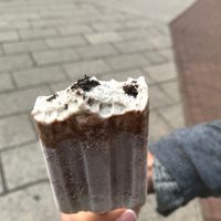 Oreo ice cream! at ETN saladebar in Enschede