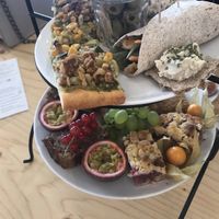 Vegan high tea at ETN saladebar in Enschede