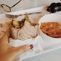 Burger of the month at Krowarzywa in Bialystok