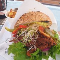 Burger at Krowarzywa in Bialystok