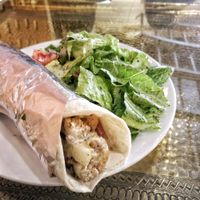 Cauliflower Wrap at Amardeen Cafe in San Diego